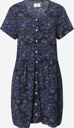 Iriedaily Robe-chemise 'Flowerbirds' en bleu marine / bleu roi / blanc, Vue avec produit