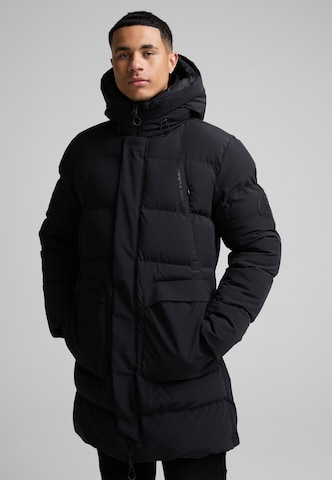 Manteau d’hiver 'Amicca' Zavetti Canada en noir : devant