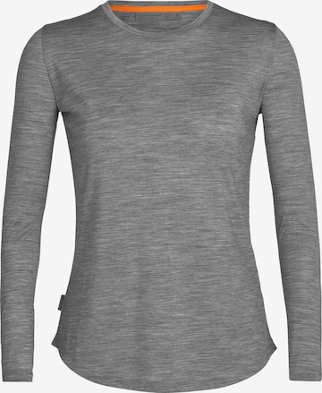 ICEBREAKER Performance Shirt 'Sphere II' in Grey: front