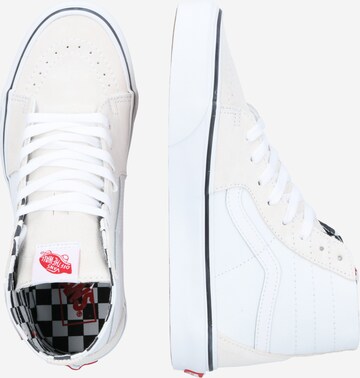 Baskets hautes 'SK8-Hi Tapered' VANS en blanc