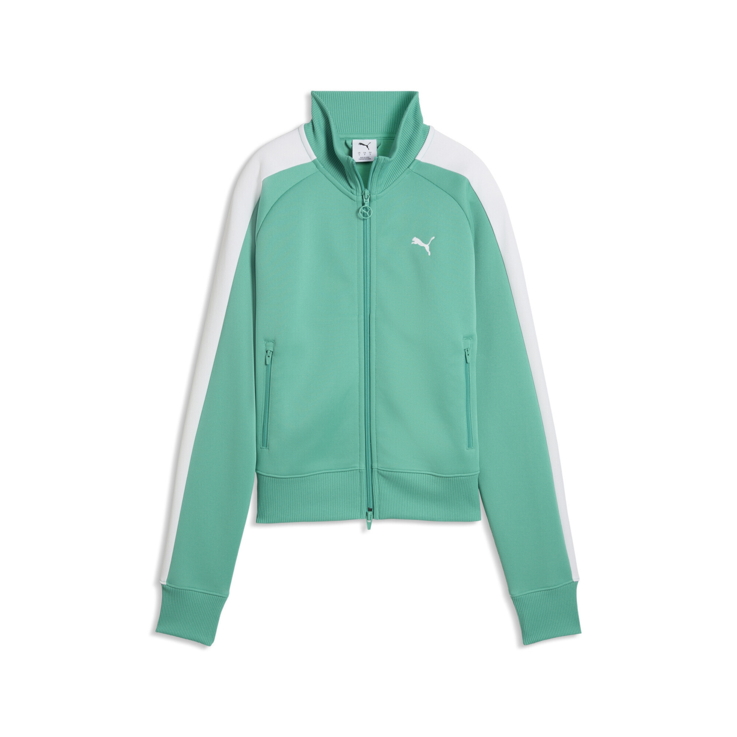 Veste de survêtement 'T7 Always On' PUMA en vert : devant