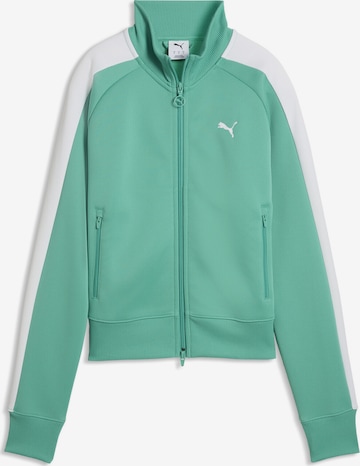 Veste de survêtement 'T7 Always On' PUMA en vert : devant