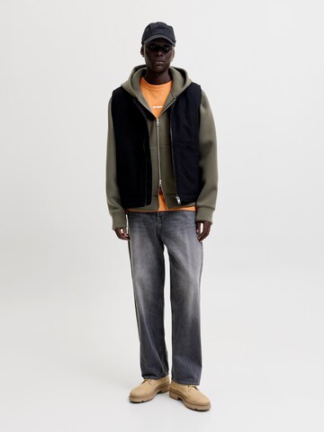 JACK & JONES Ζακέτα φούτερ 'JCOLEGACY' σε γκρι