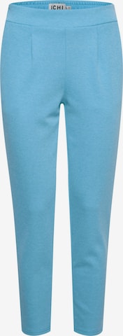 Pantalon à pince 'IHKate' ICHI en bleu : devant