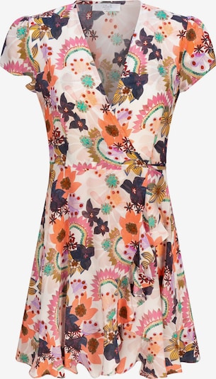 Introvertie VIENNA Sommerkleid 'ALICE Silk Wrap Dress' in 34 in mischfarben, Produktansicht