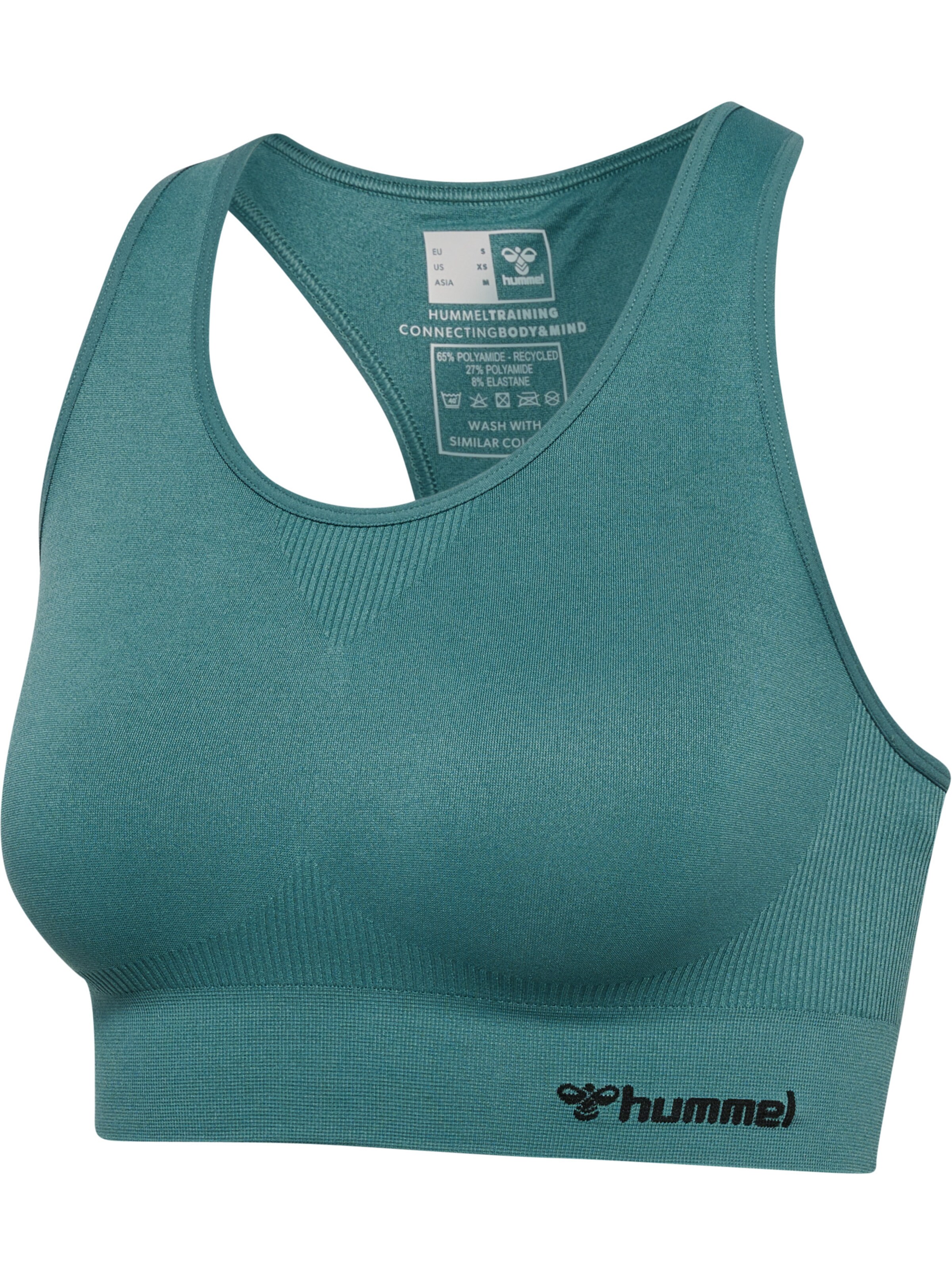 Hummel Bustier Sports-BH 'TIF SEAMLESS' i blå