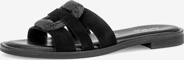 GABOR Pantolette in Schwarz: Vorderseite
