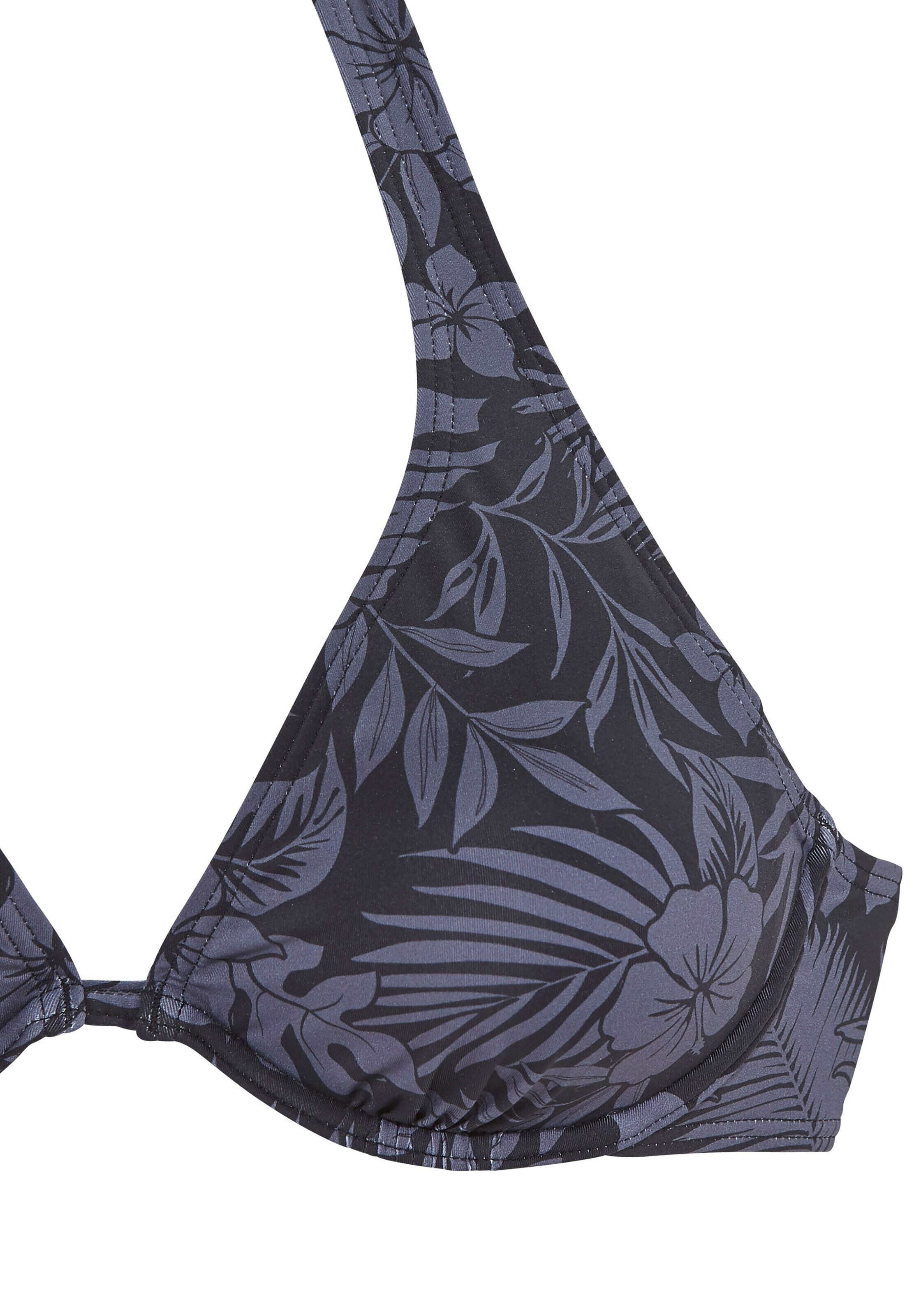 VENICE BEACH Τρίγωνο Τοπ μπικίνι σε μαύρο