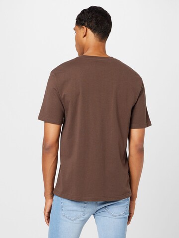 Only & Sons Shirt 'TROY' in Brown