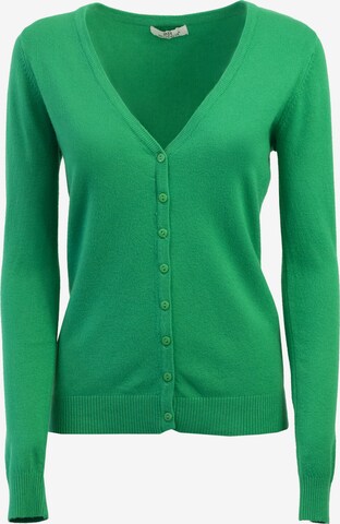 Cardigan Influencer en vert : devant