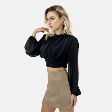 Elara Blouse in Zwart