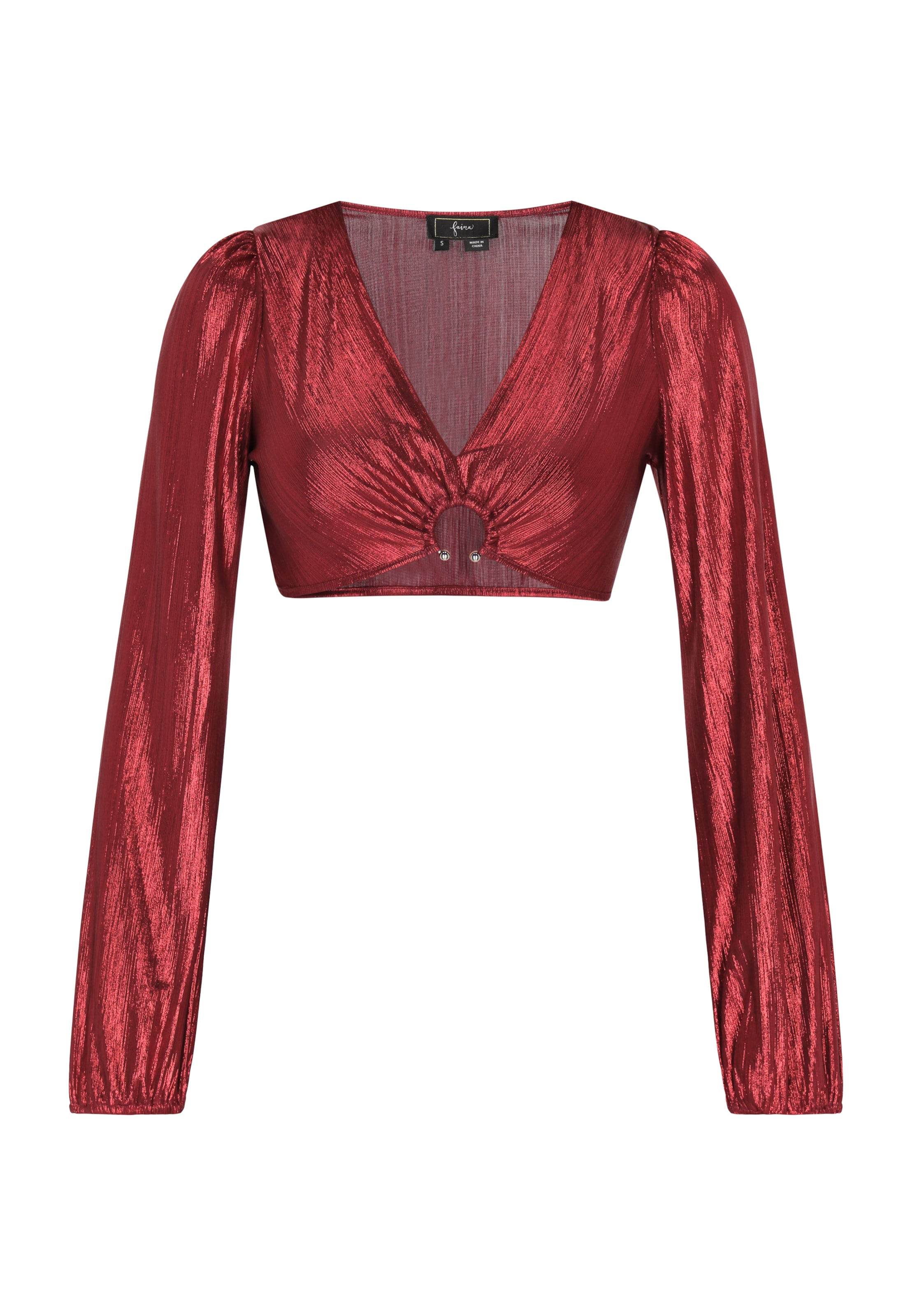 faina Топ в Красный: спереди