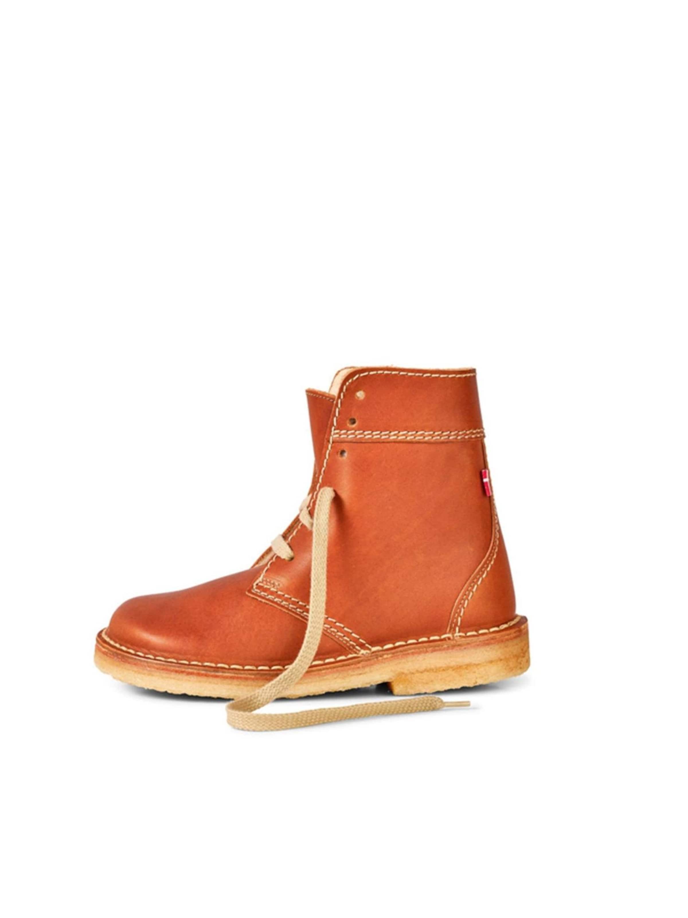 Duckfeet Ankle Boots 'ODENSE' in Brown: front