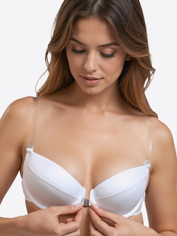Vivisence Push-up Bra 'Eve 1012' in White