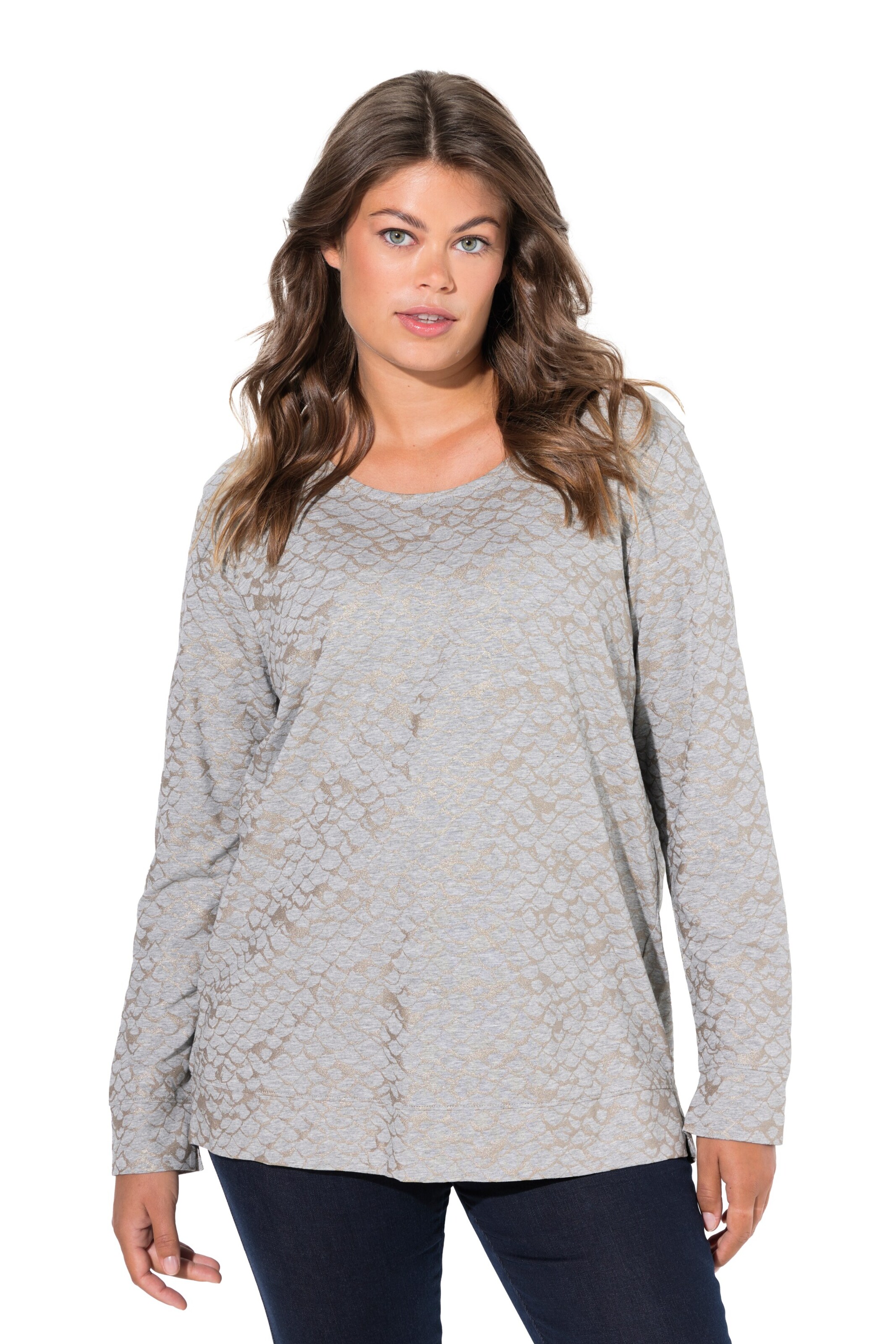 LAURASØN Shirt in Grau: Vorderseite