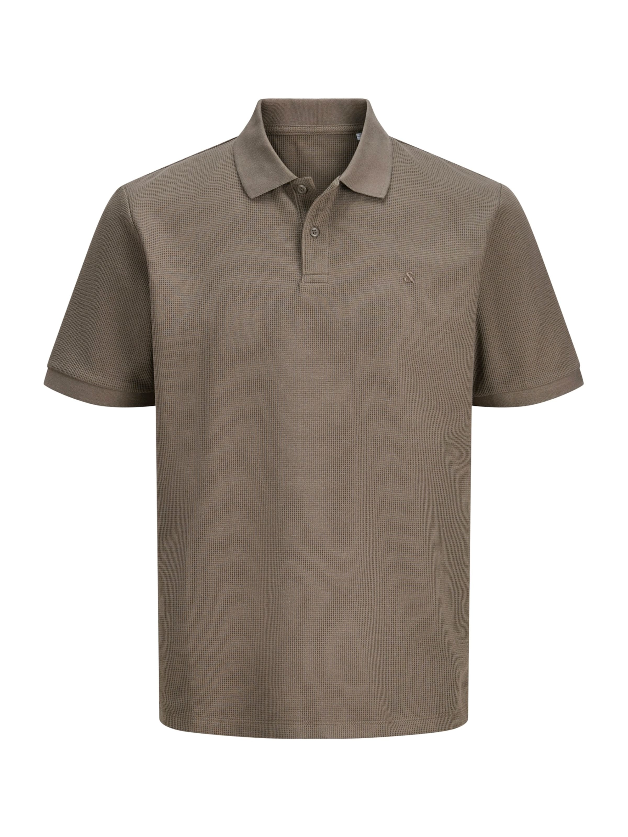 Maglietta 'JJEAUSTIN' di JACK & JONES in grigio: frontale