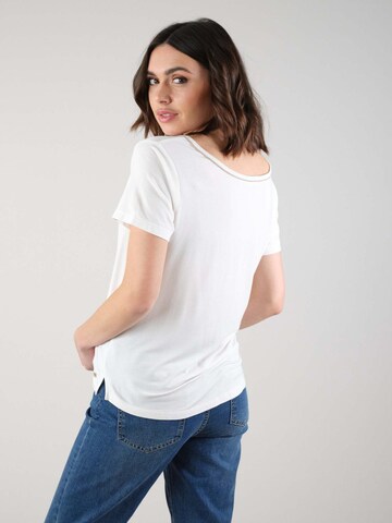 T-shirt 'Casa' Deeluxe en blanc