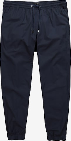 Men Plus Hose in Blau: Vorderseite