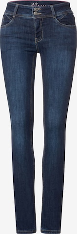 STREET ONE Slimfit Jeans 'York' in Blau: predná strana