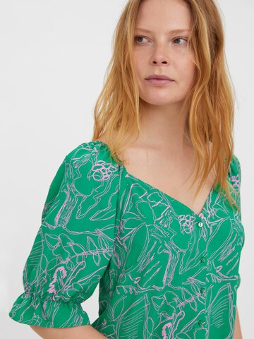 VERO MODA Блуза 'CATCH' в зелено