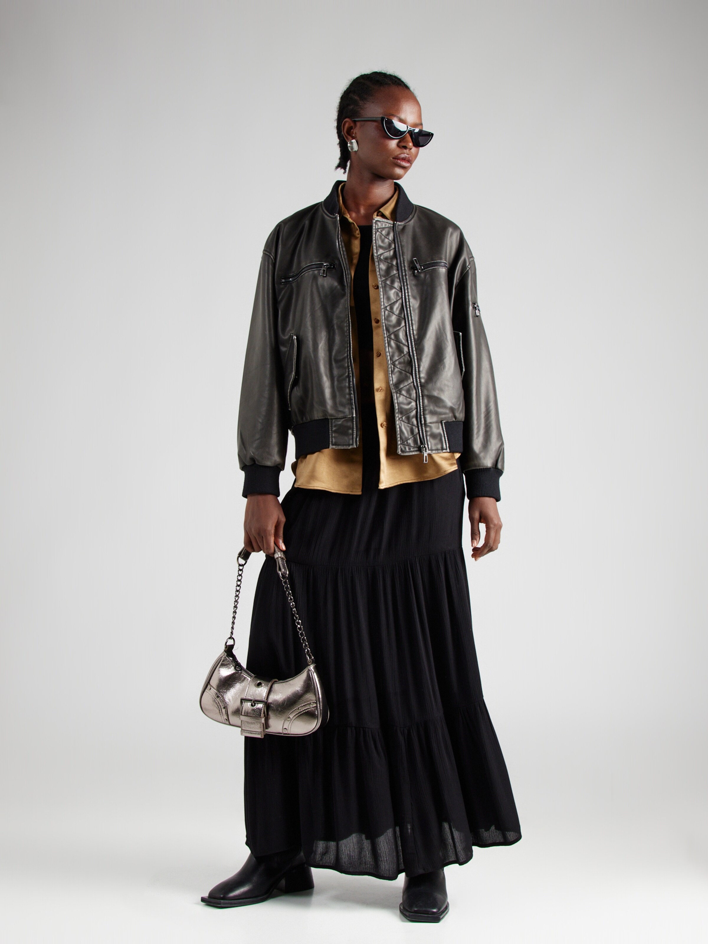 Pieces rok zwart hotsell