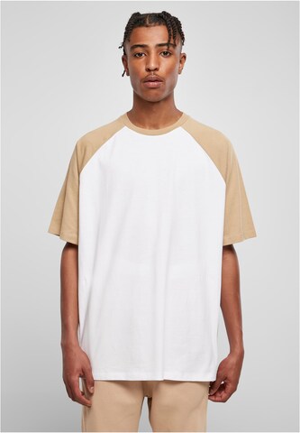 Urban Classics Shirt in Wit: voorkant