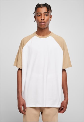 Urban Classics Shirt in Wit: voorkant