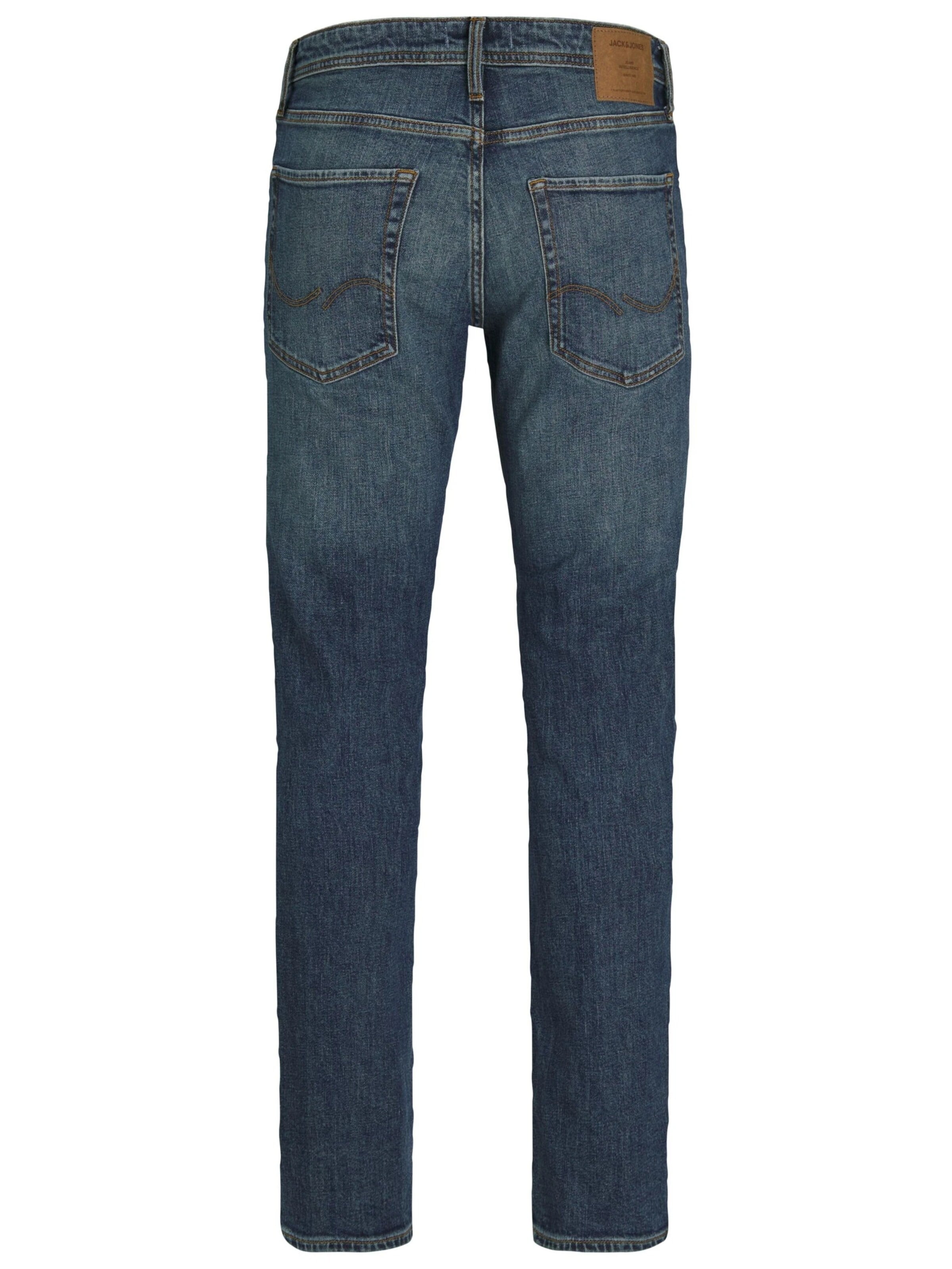 JACK & JONES Slimfit Jeans '12258105' in Blauw