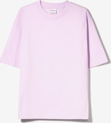 Maglia extra large di Bershka in lilla: frontale