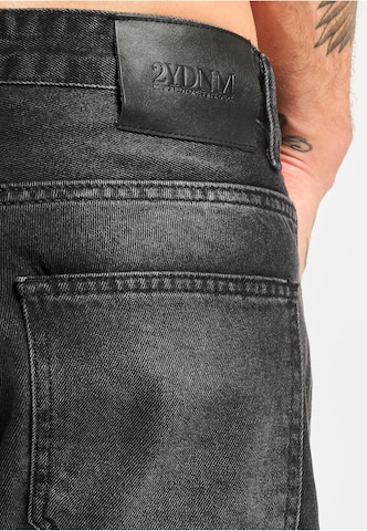 2Y Premium Regular Jeans in Zwart