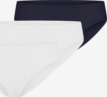 SCHIESSER Boyshorts 'Invisible Light' in Blue: front