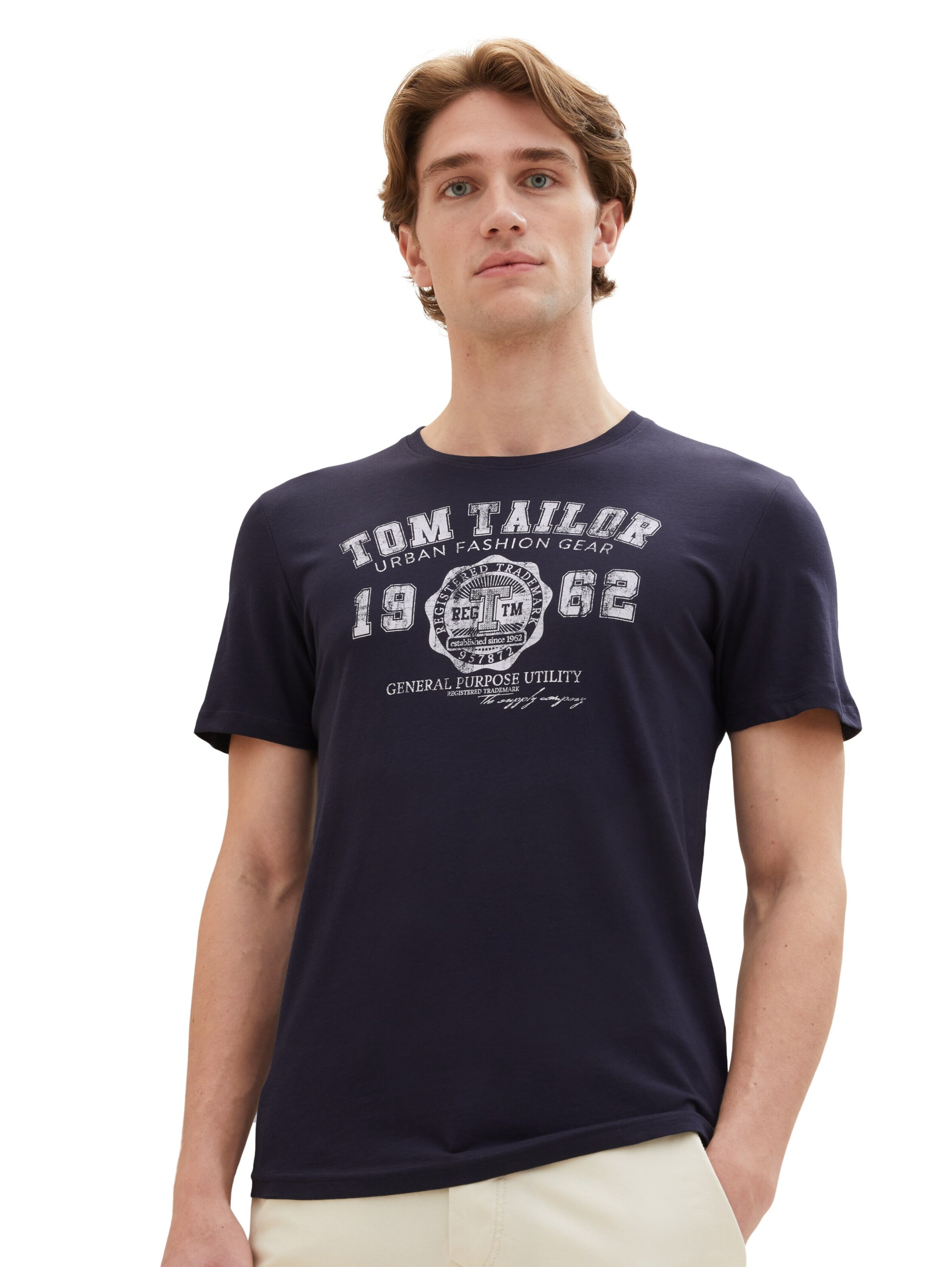 TOM TAILOR Shirt in Blue