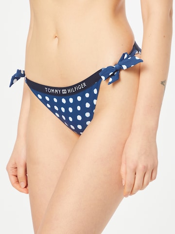 Bas de bikini Tommy Hilfiger Underwear en bleu : devant