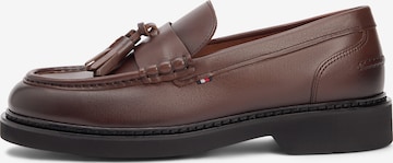 TOMMY HILFIGER Madal king, värv pruun: eest vaates