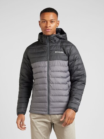 Veste outdoor 'Powder Lite II' COLUMBIA en gris : devant
