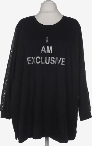Angel of Style Sweatshirt & Zip-Up Hoodie in 9XL in Black: front