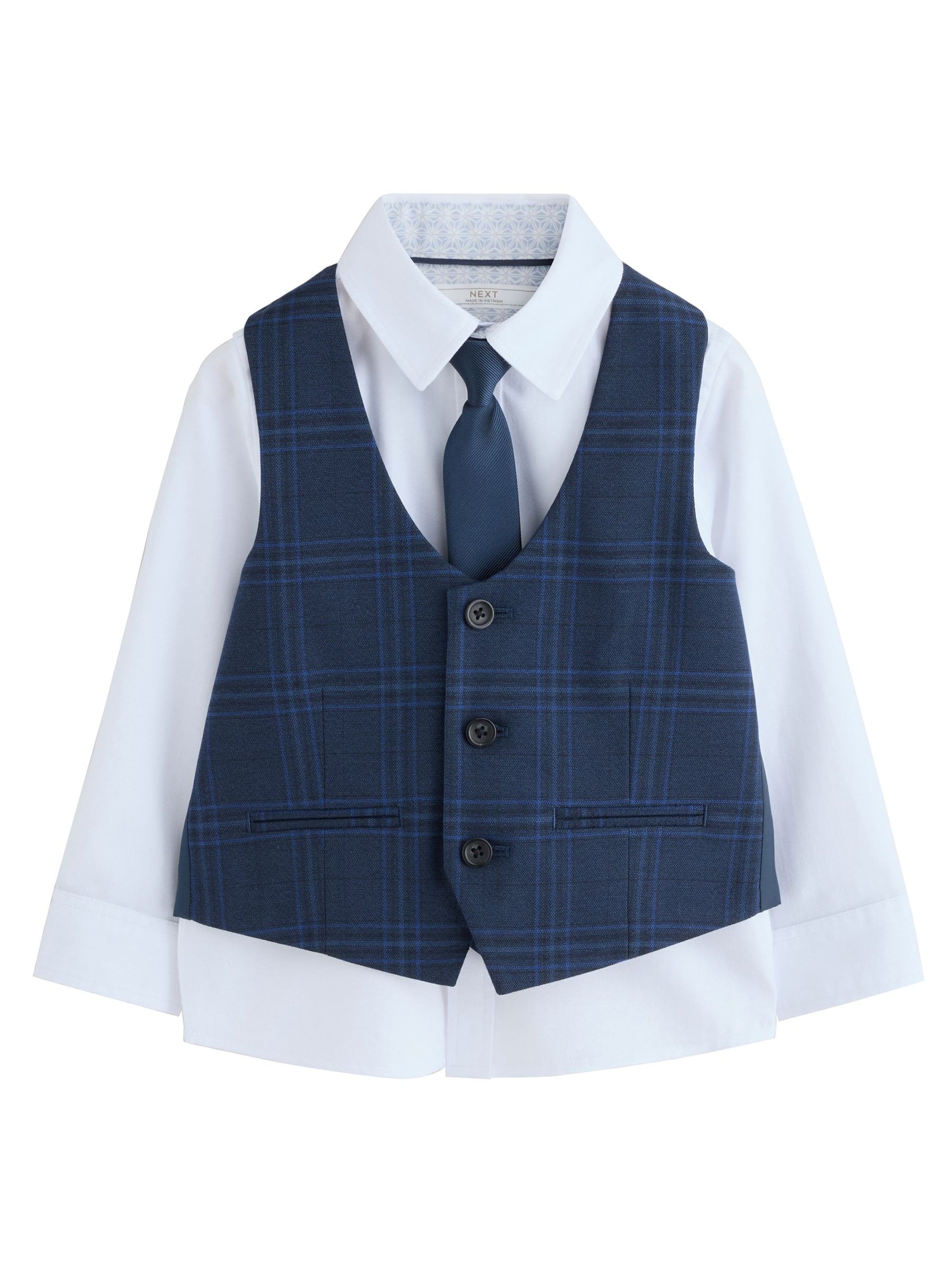 Set Next en bleu : devant