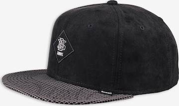 DJINNS Cap 'Needle' in Black: front