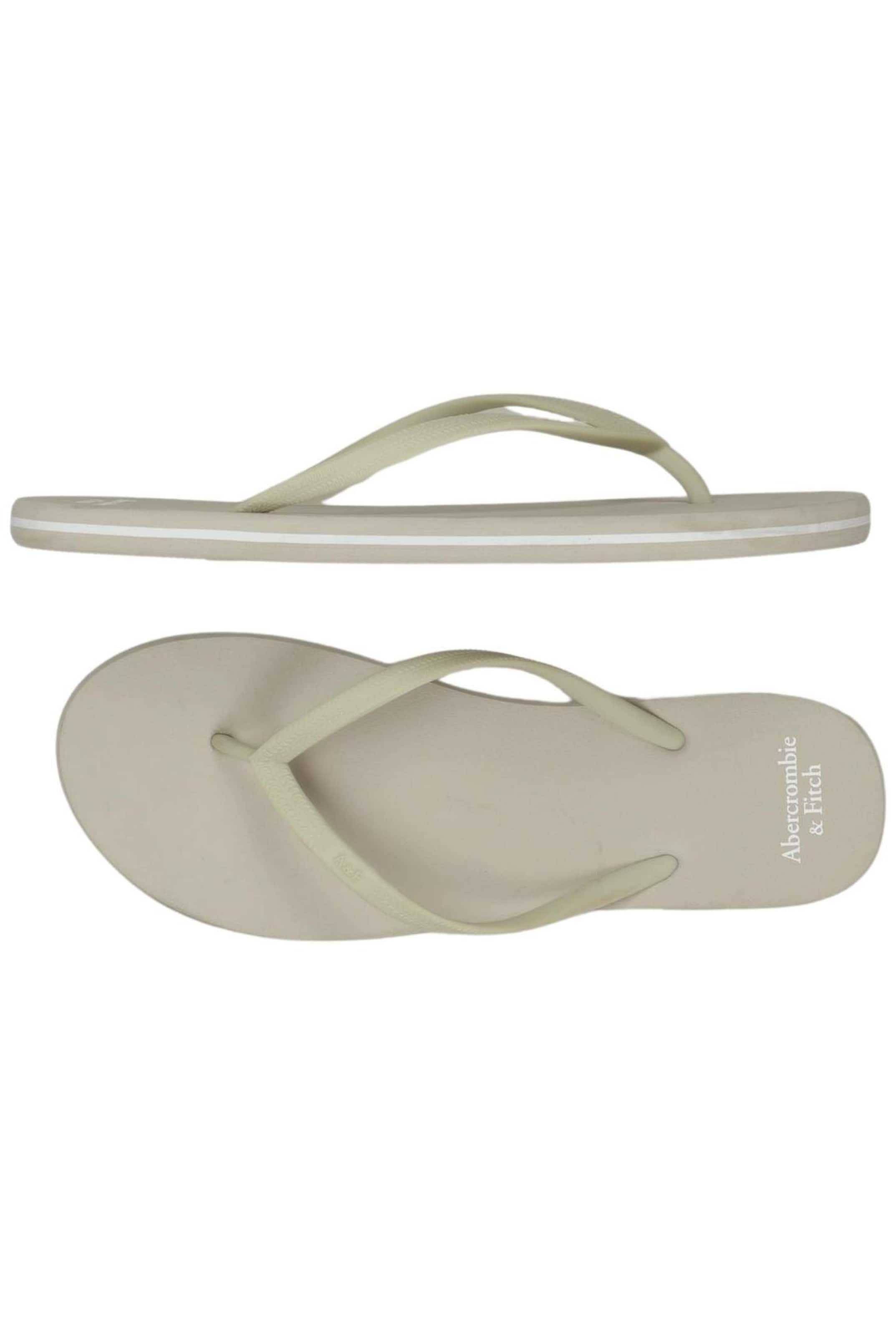 Abercrombie & Fitch Sandalen 41 in Beige: Vorderseite