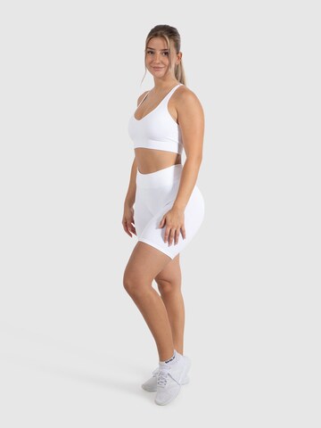 Smilodox Skinny Leggings in Weiß