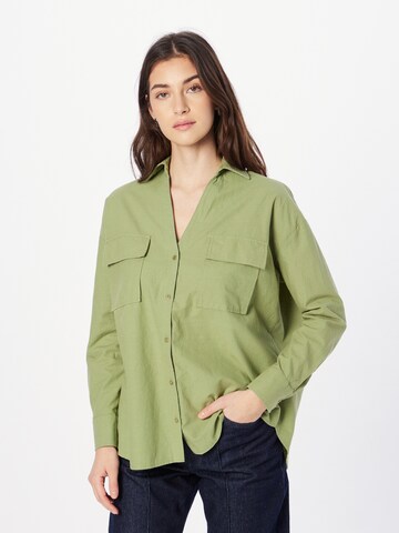 Chemisier Dorothy Perkins en vert : devant