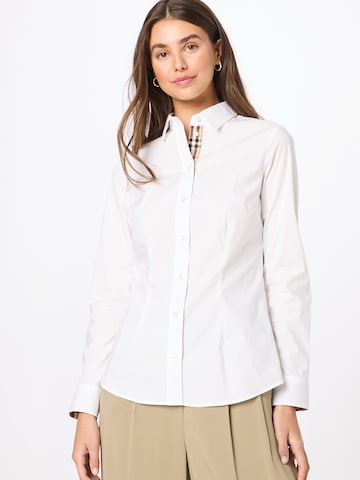 SEIDENSTICKER Blouse in Wit: voorkant