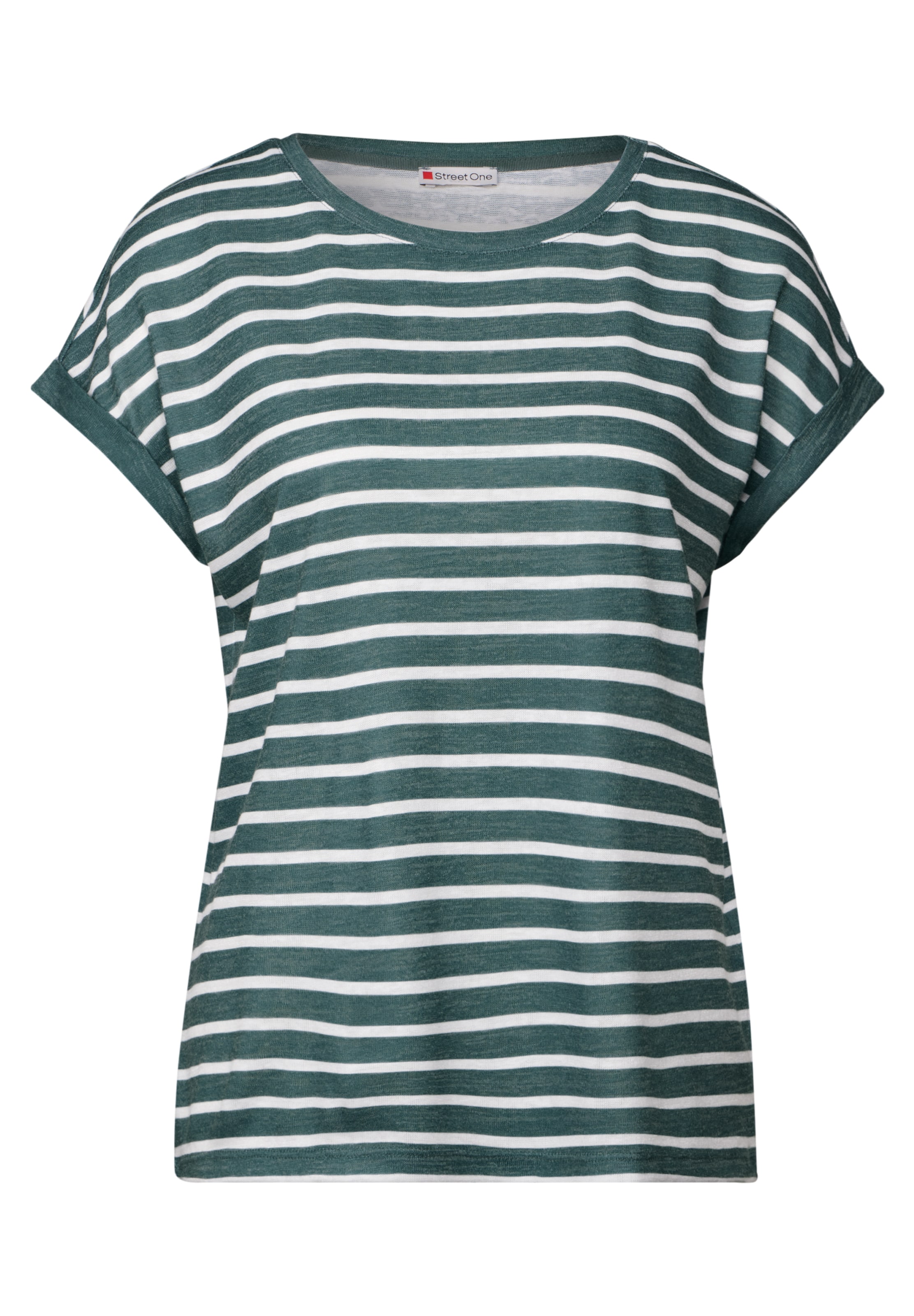 STREET ONE Shirt in Green: front