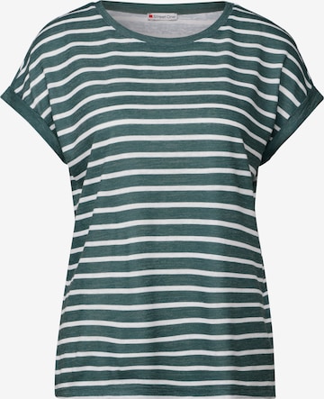 STREET ONE Shirt in Green: front