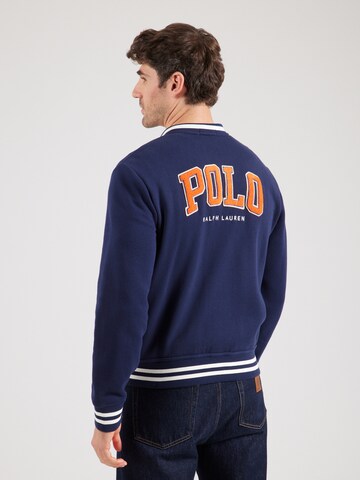 Polo Ralph Lauren Sweat jacket in Blue: front