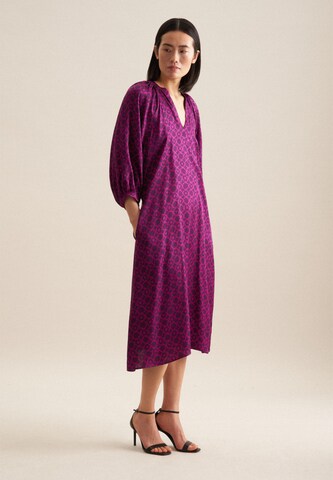 SEIDENSTICKER Dress ' Schwarze Rose ' in Purple
