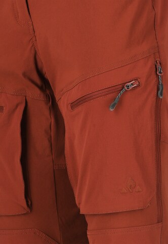Whistler Regular Outdoorhose 'Kodiak' in Rot