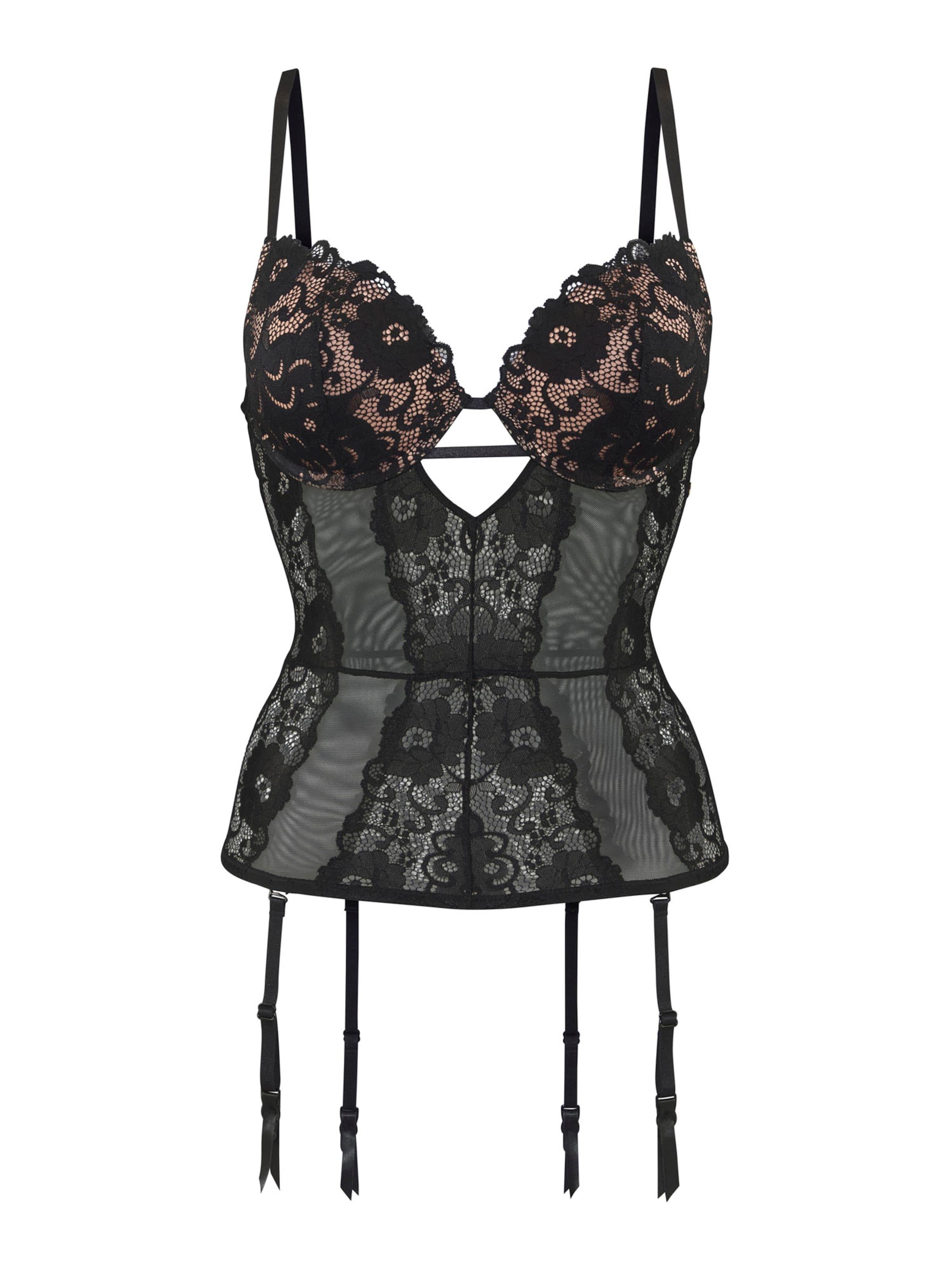 JETTEKorzet - crna boja: prednji dio