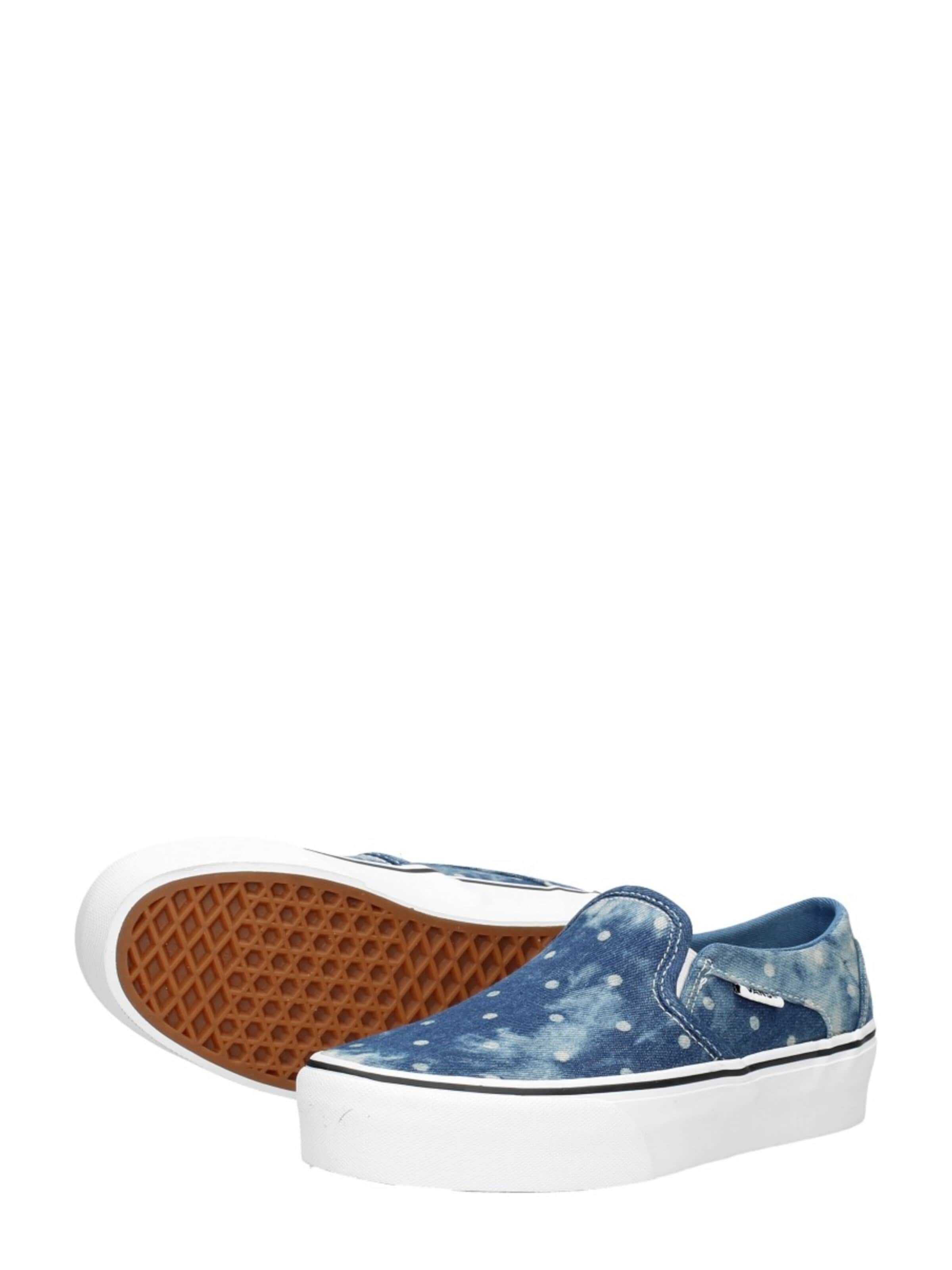 Chaussure basse 'Asher Platform' VANS en bleu