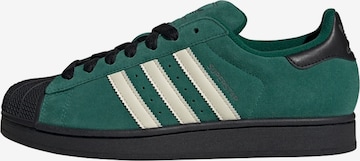 ADIDAS ORIGINALS - Zapatillas deportivas bajas 'Superstar II' en verde: frente